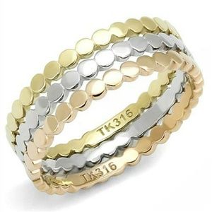 Stainless steal stack rings